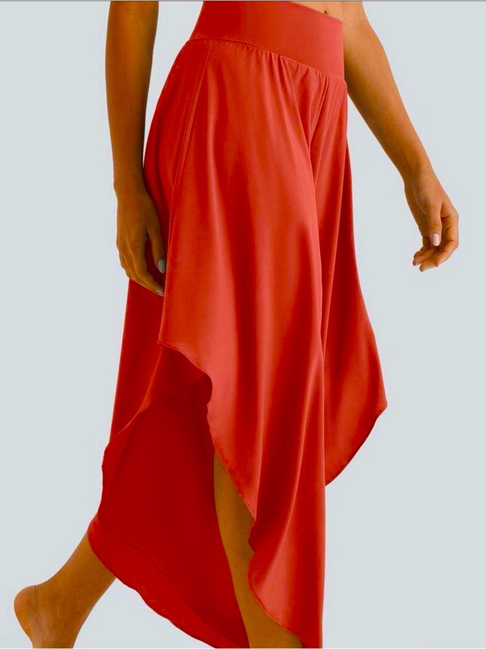 NWOT Halara Breezeful Palazzo pants Pompeiian Red large